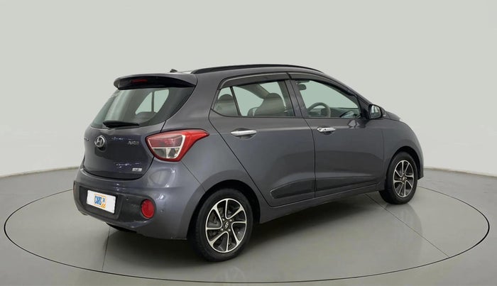2017 Hyundai Grand i10 ASTA 1.2 KAPPA VTVT, CNG, Manual, 46,160 km, Right Back Diagonal