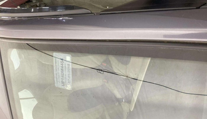 2017 Hyundai Grand i10 ASTA 1.2 KAPPA VTVT, CNG, Manual, 46,160 km, Left A pillar - Minor scratches