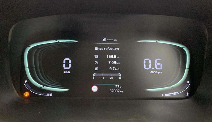 2022 KIA CARENS LUXURY 1.4 PETROL 7 STR, Petrol, Manual, 37,052 km, Odometer Image