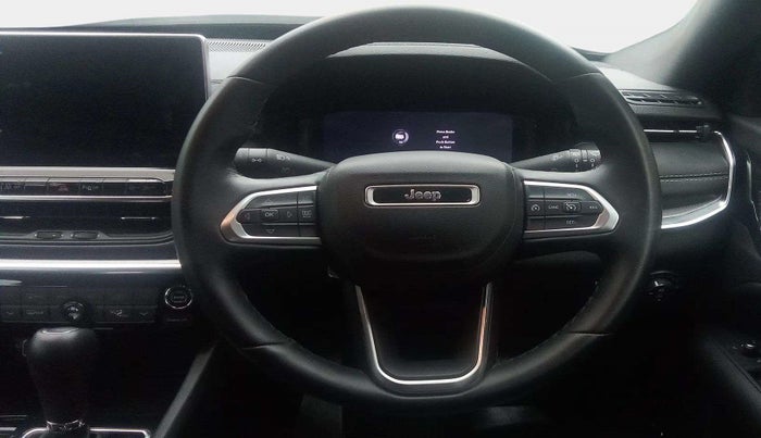 2023 Jeep Compass MODEL S (O) DIESEL 4X4 AT, Diesel, Automatic, 4,996 km, Steering Wheel Close Up