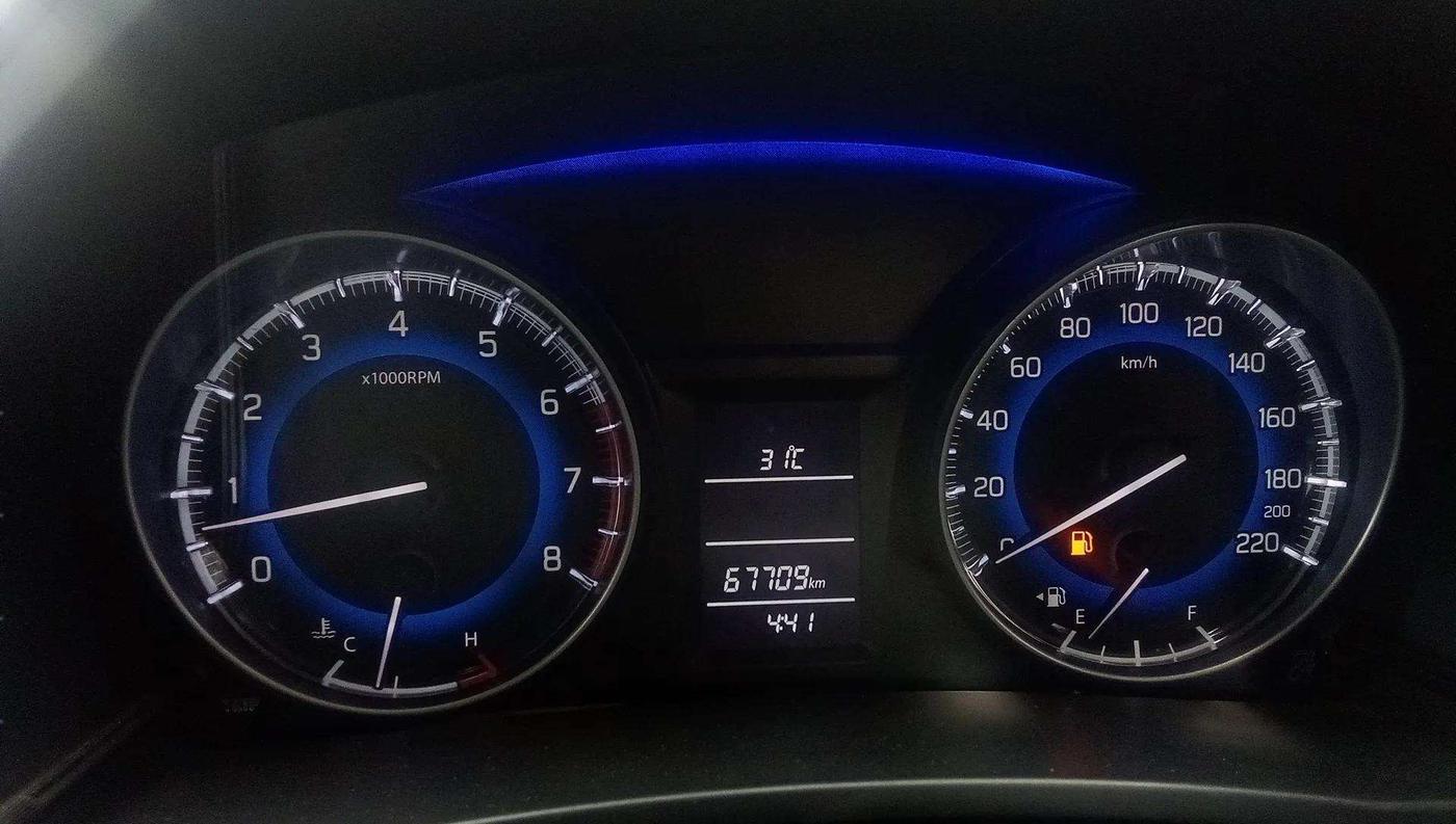 2020 Maruti Baleno DELTA PETROL 1.2, Petrol, Manual, 67,709 km, Odometer Image