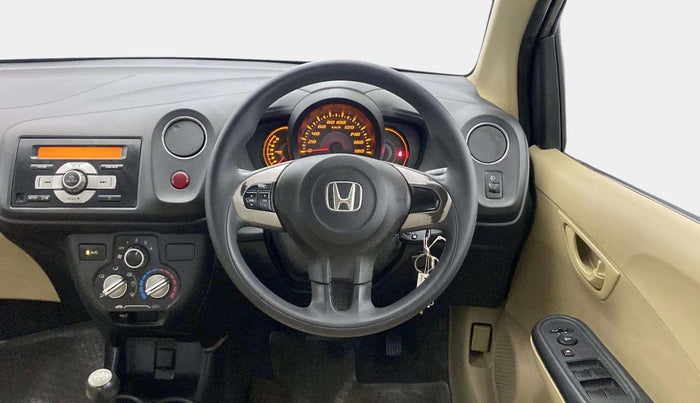 2014 Honda Amaze 1.2L I-VTEC S, Petrol, Manual, 57,317 km, Steering Wheel Close Up