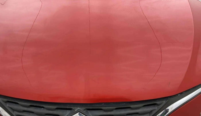 2016 Maruti Baleno DELTA CVT PETROL 1.2, Petrol, Automatic, 91,917 km, Bonnet (hood) - Minor scratches