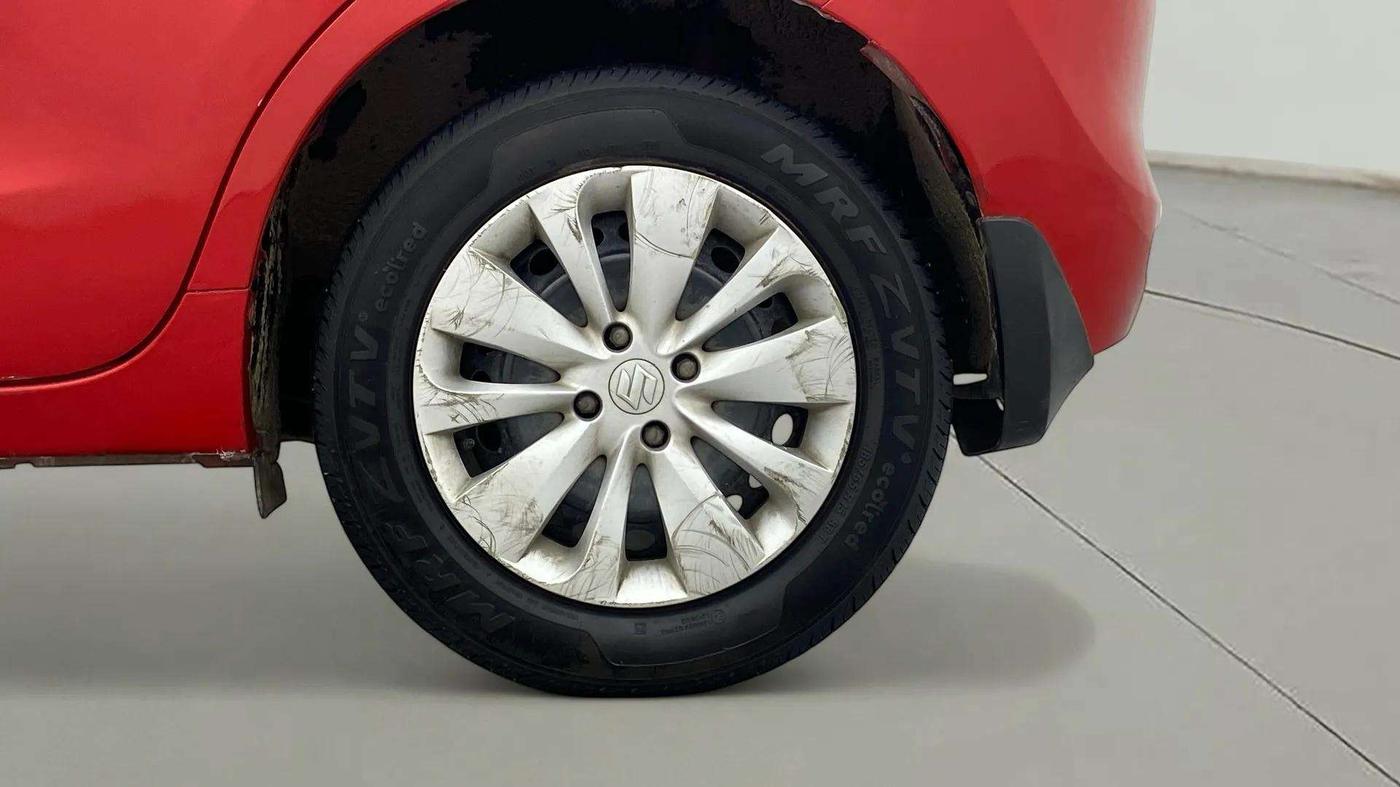2016 Maruti Baleno DELTA CVT PETROL 1.2, Petrol, Automatic, 92,398 km, Left Rear Wheel