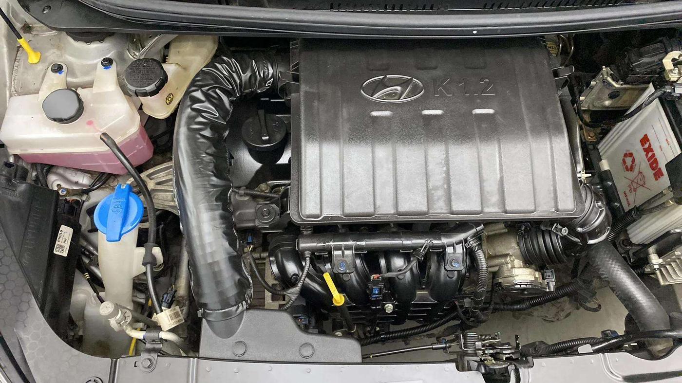 2021 Hyundai GRAND I10 NIOS SPORTZ AMT 1.2 KAPPA VTVT, Petrol, Automatic, 13,322 km, Engine View - Right