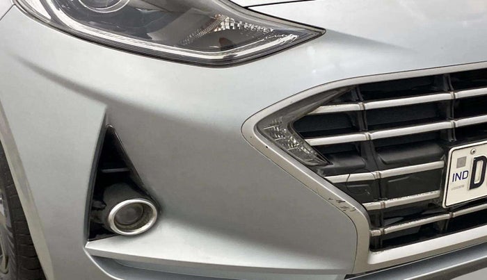 2021 Hyundai GRAND I10 NIOS SPORTZ AMT 1.2 KAPPA VTVT, Petrol, Automatic, 12,833 km, Front bumper - Size > 1 Inch