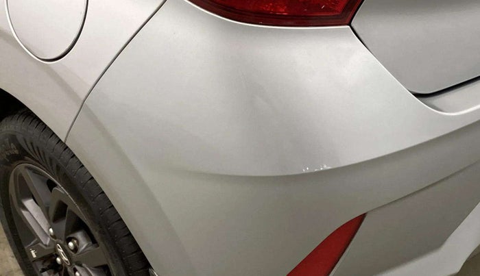 2021 Hyundai GRAND I10 NIOS SPORTZ AMT 1.2 KAPPA VTVT, Petrol, Automatic, 12,833 km, Rear bumper - Size > 1 Inch