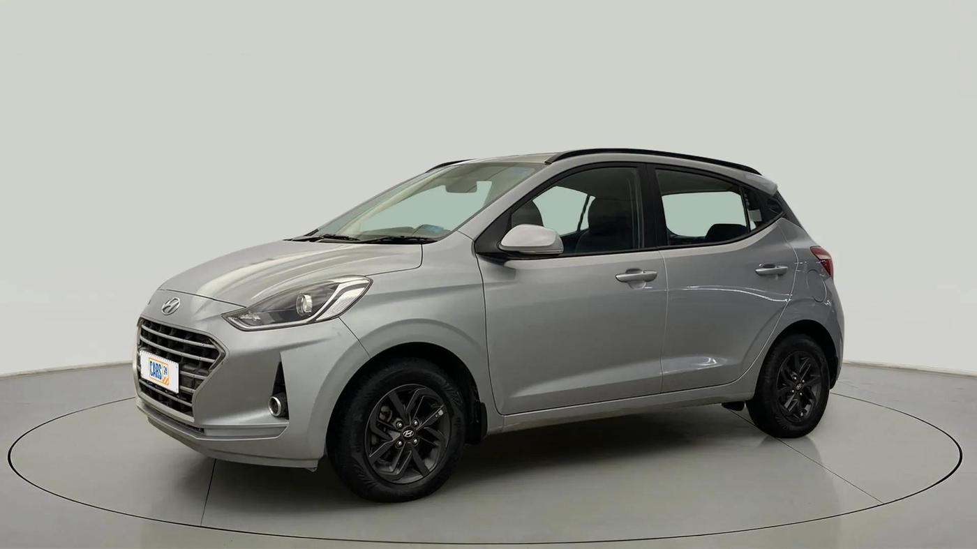 2021 Hyundai GRAND I10 NIOS SPORTZ AMT 1.2 KAPPA VTVT, Petrol, Automatic, 13,322 km, Left Front Diagonal