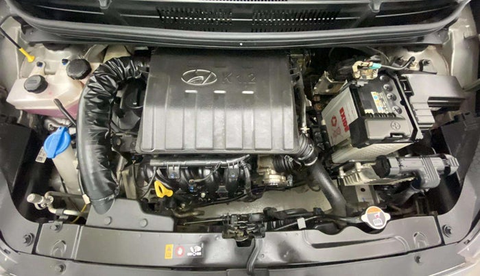 2021 Hyundai GRAND I10 NIOS SPORTZ AMT 1.2 KAPPA VTVT, Petrol, Automatic, 12,833 km, Engine View