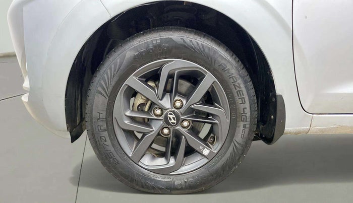 2021 Hyundai GRAND I10 NIOS SPORTZ AMT 1.2 KAPPA VTVT, Petrol, Automatic, 12,833 km, Left Front Wheel