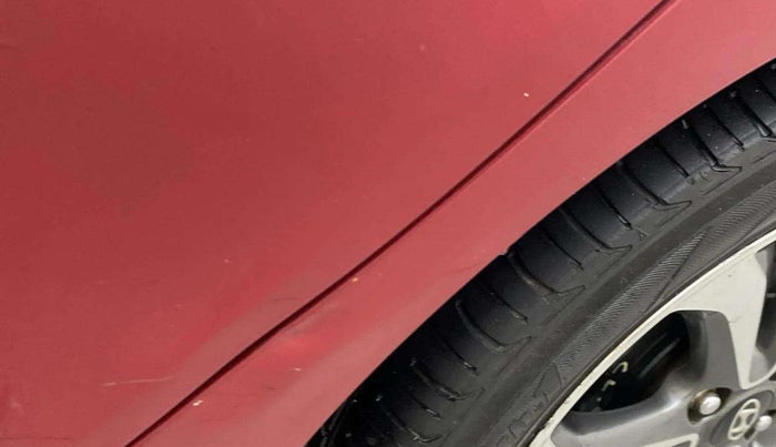 2015 Hyundai Xcent SX 1.2 (O), Petrol, Manual, 94,507 km, Left quarter panel - Slightly dented