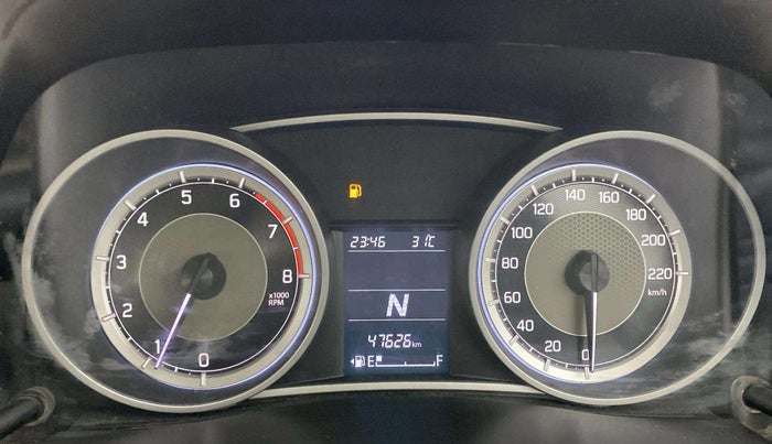2019 Maruti Dzire ZXI AMT, Petrol, Automatic, 47,622 km, Odometer Image