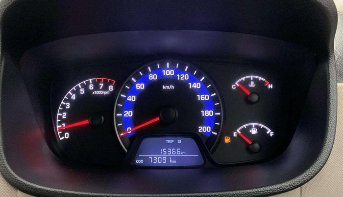 2014 Hyundai Xcent S 1.2, Petrol, Manual, 73,110 km, Odometer Image