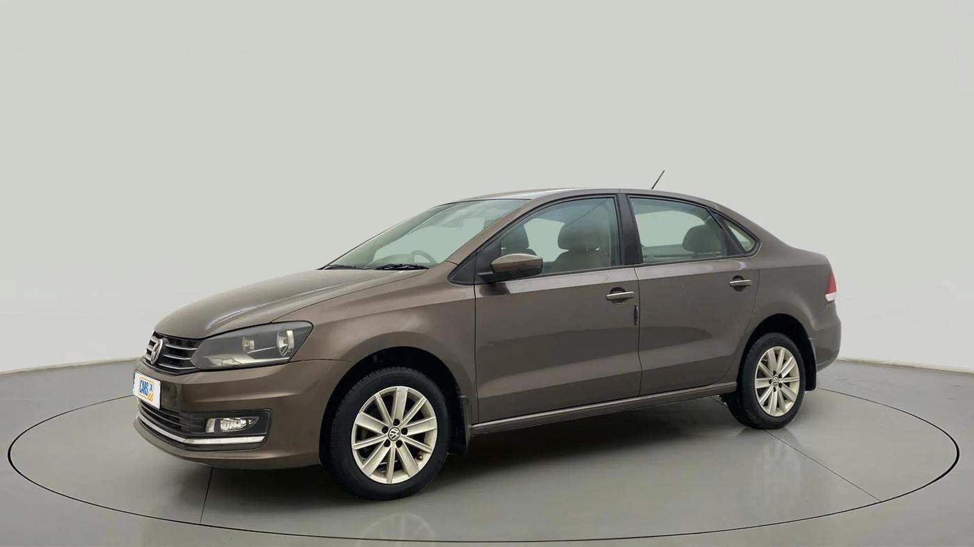 2015 Volkswagen Vento HIGHLINE 1.6 MPI, Petrol, Manual, 85,807 km, Left Front Diagonal