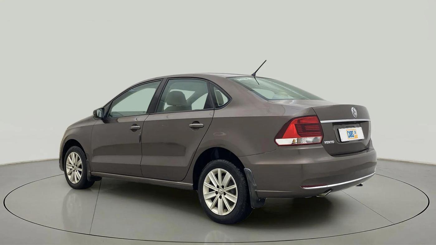 2015 Volkswagen Vento HIGHLINE 1.6 MPI, Petrol, Manual, 85,807 km, Left Back Diagonal