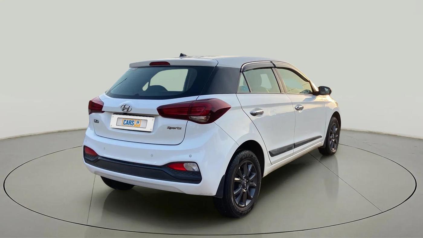 2019 Hyundai Elite i20 SPORTZ PLUS 1.2, Petrol, Manual, 22,433 km, Right Back Diagonal