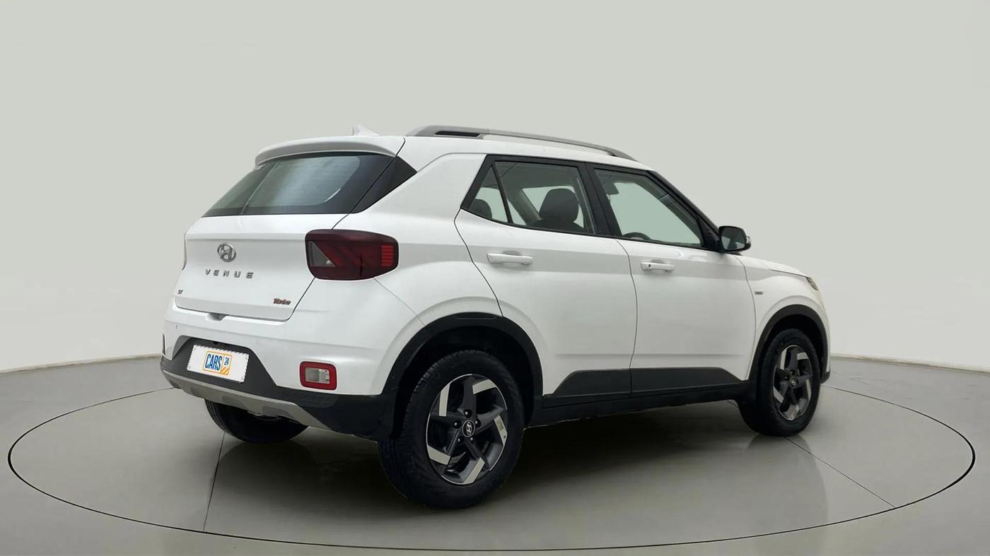 2020 Hyundai VENUE SX 1.0 TURBO IMT, Petrol, Manual, 75,349 km, Right Back Diagonal