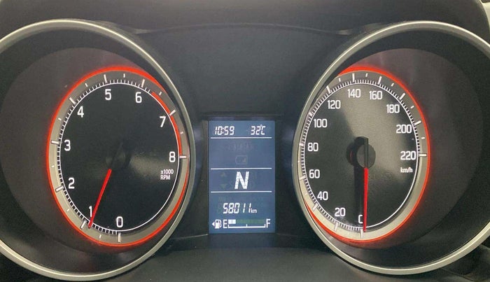 2018 Maruti Swift ZXI AMT, Petrol, Automatic, 58,037 km, Odometer Image