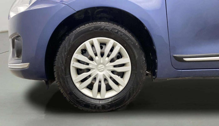 2017 Maruti Dzire VXI, Petrol, Manual, 57,980 km, Left Front Wheel