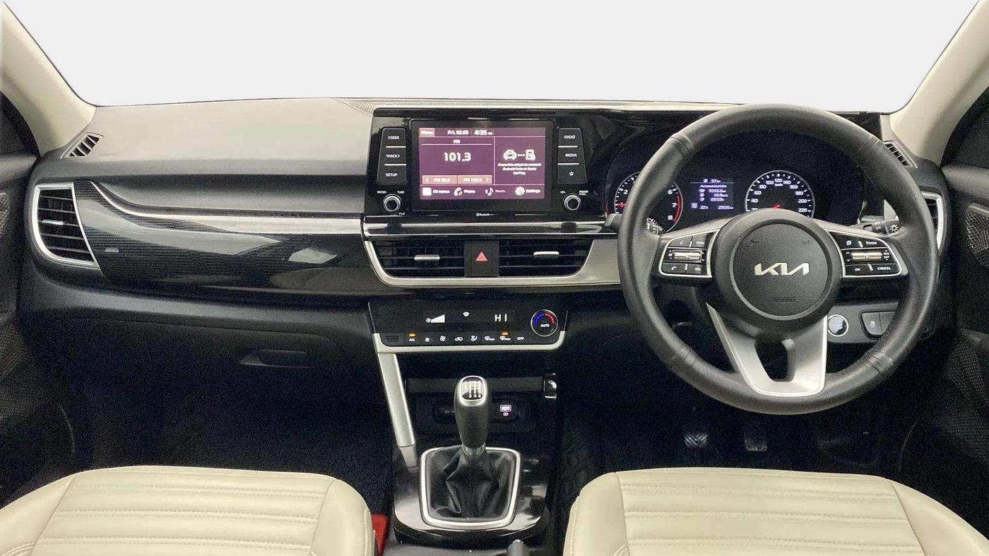 2022 KIA SELTOS HTK PLUS 1.5 IMT, Petrol, Manual, 25,543 km, Dashboard