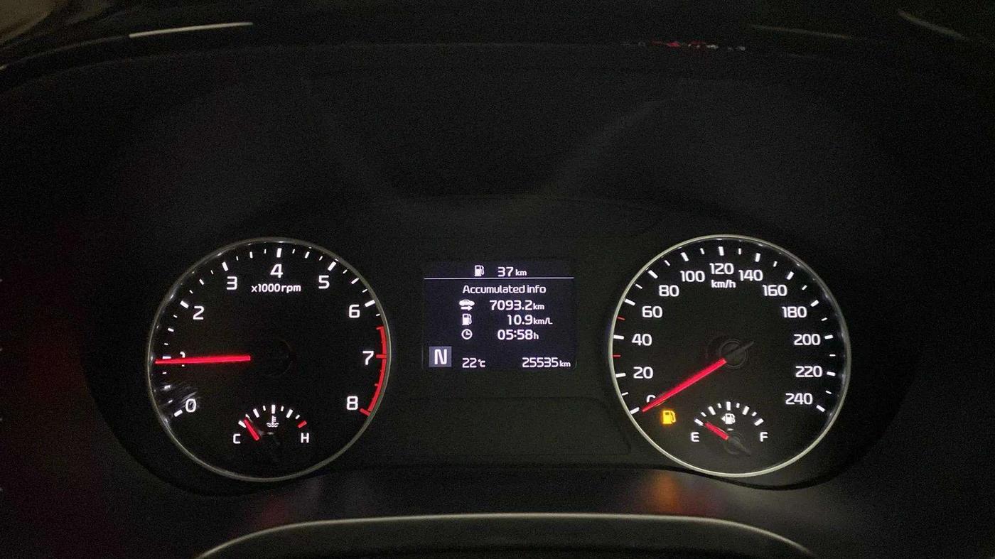 2022 KIA SELTOS HTK PLUS 1.5 IMT, Petrol, Manual, 25,543 km, Odometer Image