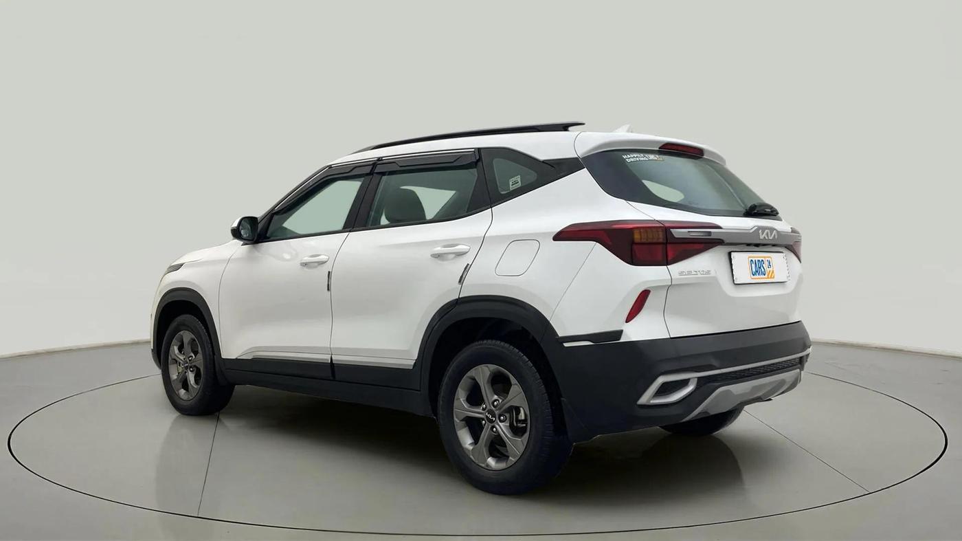 2022 KIA SELTOS HTK PLUS 1.5 IMT, Petrol, Manual, 25,543 km, Left Back Diagonal