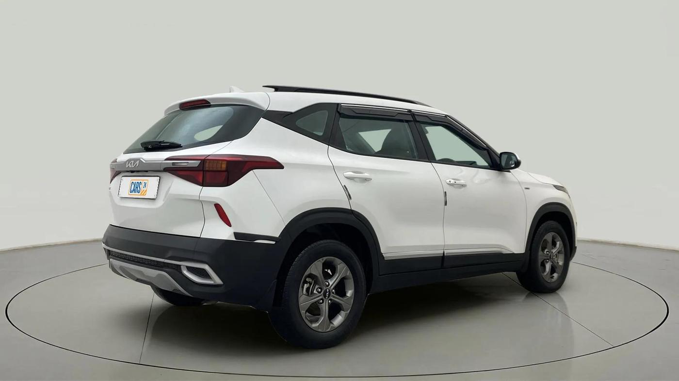 2022 KIA SELTOS HTK PLUS 1.5 IMT, Petrol, Manual, 25,543 km, Right Back Diagonal
