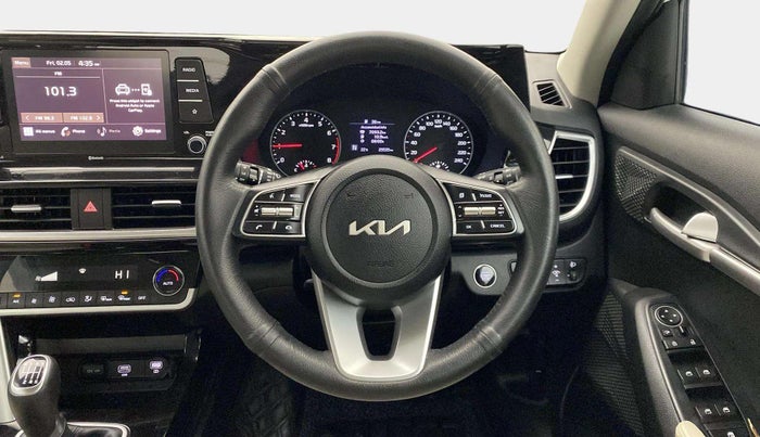 2022 KIA SELTOS HTK PLUS 1.5 IMT, Petrol, Manual, 25,543 km, Steering Wheel Close Up
