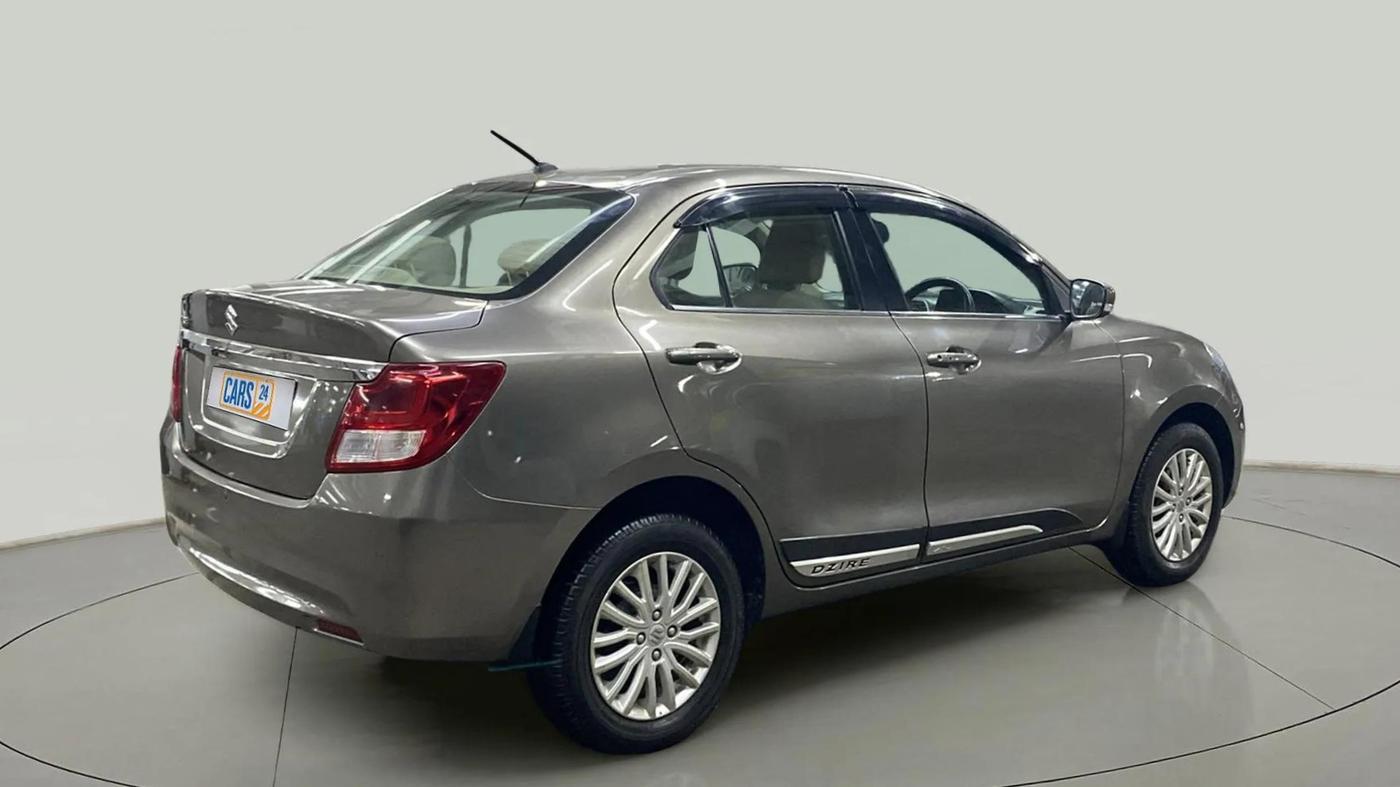 2020 Maruti Dzire ZXI AMT, Petrol, Automatic, 15,756 km, Right Back Diagonal