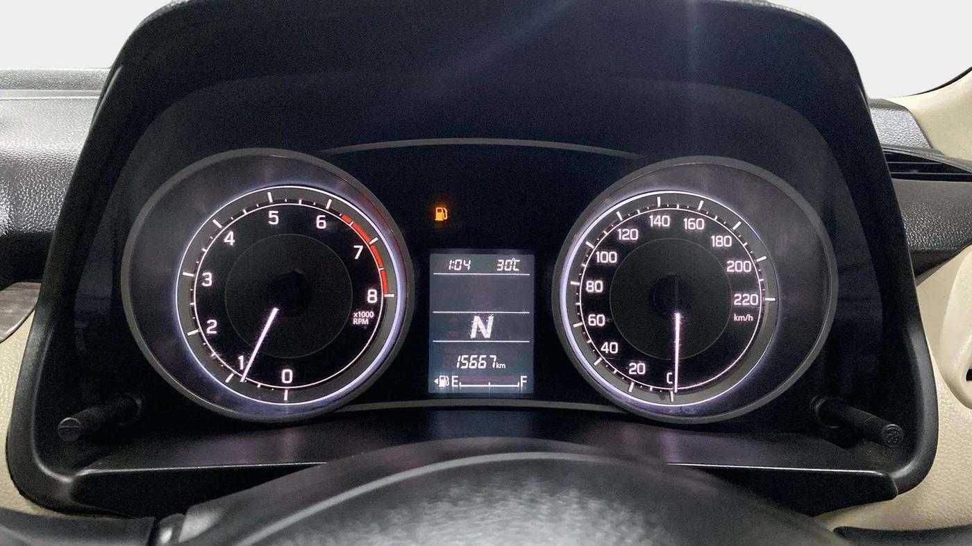2020 Maruti Dzire ZXI AMT, Petrol, Automatic, 15,756 km, Odometer Image