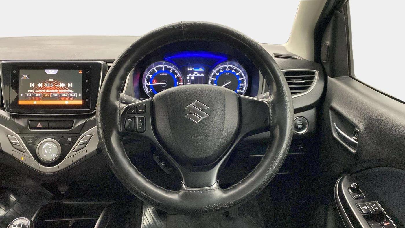 2021 Maruti Baleno ZETA PETROL 1.2, Petrol, Manual, 54,856 km, Steering Wheel Close Up