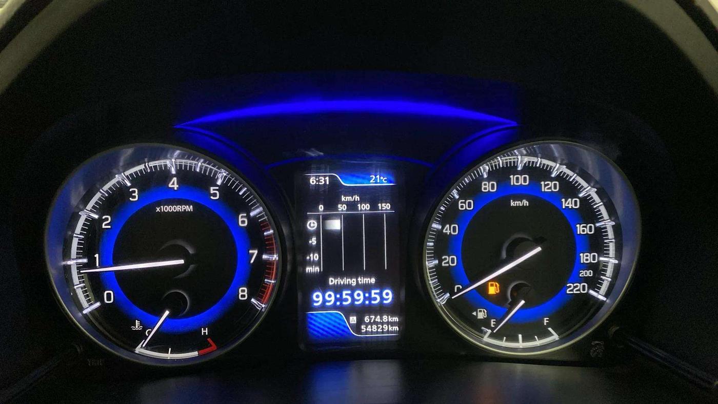 2021 Maruti Baleno ZETA PETROL 1.2, Petrol, Manual, 54,856 km, Odometer Image
