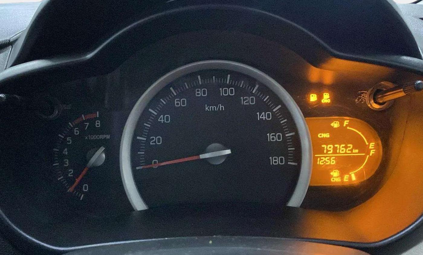 2017 Maruti Celerio VXI (O) CNG, CNG, Manual, 79,787 km, Odometer Image