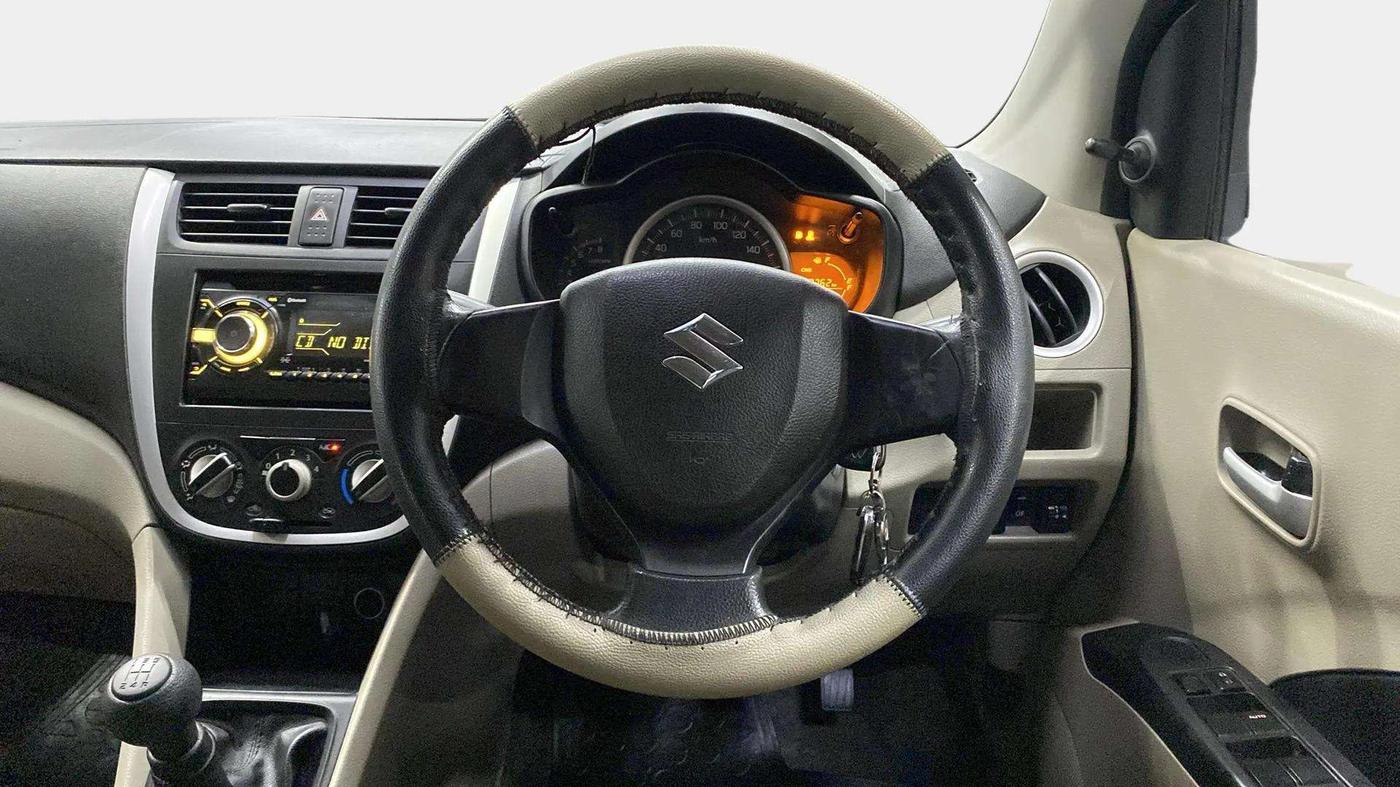 2017 Maruti Celerio VXI (O) CNG, CNG, Manual, 79,787 km, Steering Wheel Close Up
