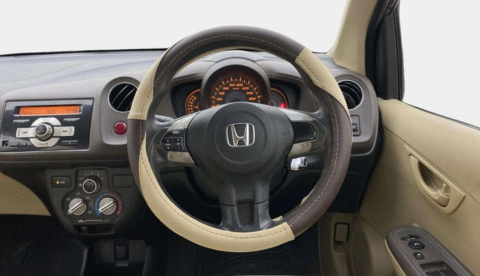 2013 Honda Amaze 1.2L I-VTEC S, Petrol, Manual, 62,065 km, Steering Wheel Close Up