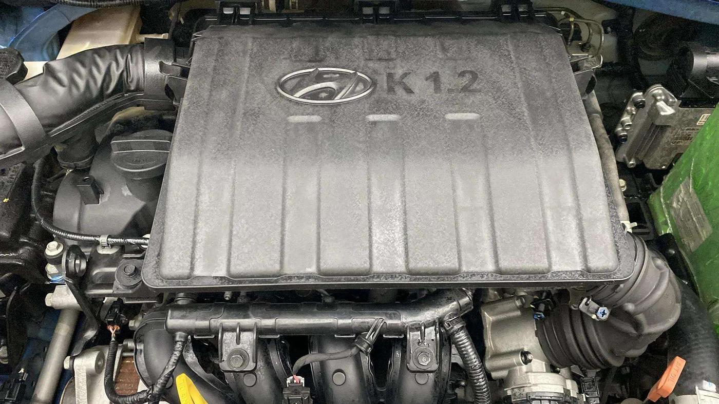 2019 Hyundai Grand i10 SPORTZ AT 1.2 KAPPA VTVT, Petrol, Automatic, 30,336 km, Engine View