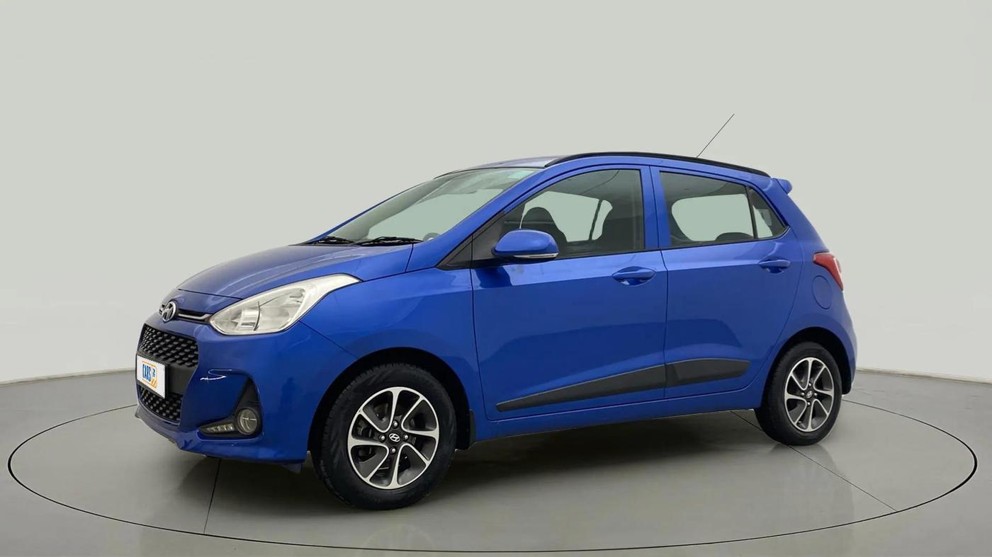 2019 Hyundai Grand i10 SPORTZ AT 1.2 KAPPA VTVT, Petrol, Automatic, 30,336 km, Left Front Diagonal