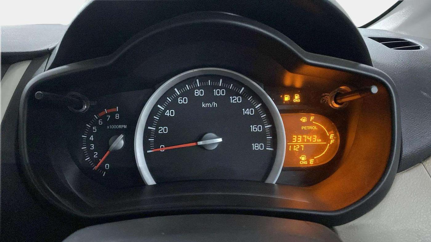 2021 Maruti Celerio VXI CNG, CNG, Manual, 33,765 km, Odometer Image