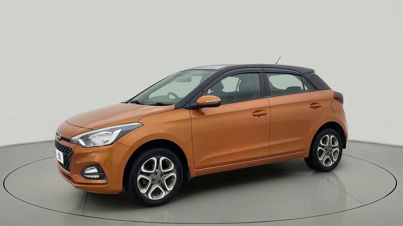 2018 Hyundai Elite i20 ASTA 1.2 DUAL TONE, Petrol, Manual, 76,484 km, Left Front Diagonal