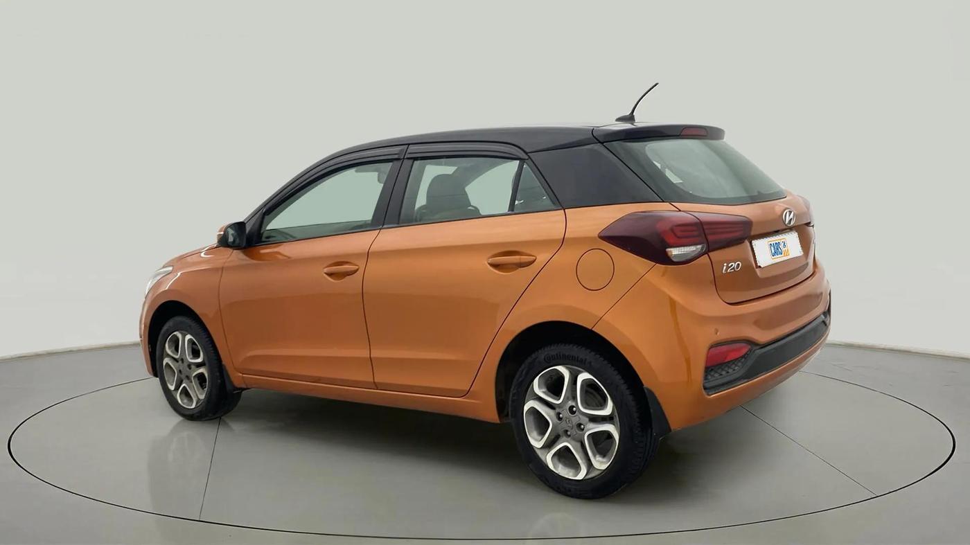 2018 Hyundai Elite i20 ASTA 1.2 DUAL TONE, Petrol, Manual, 76,484 km, Left Back Diagonal