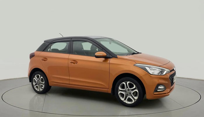 2018 Hyundai Elite i20 ASTA 1.2 DUAL TONE, Petrol, Manual, 76,287 km, Right Front Diagonal