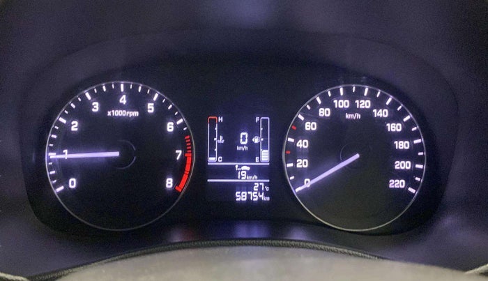 2015 Hyundai Creta SX PLUS 1.6 PETROL, Petrol, Manual, 58,731 km, Odometer Image