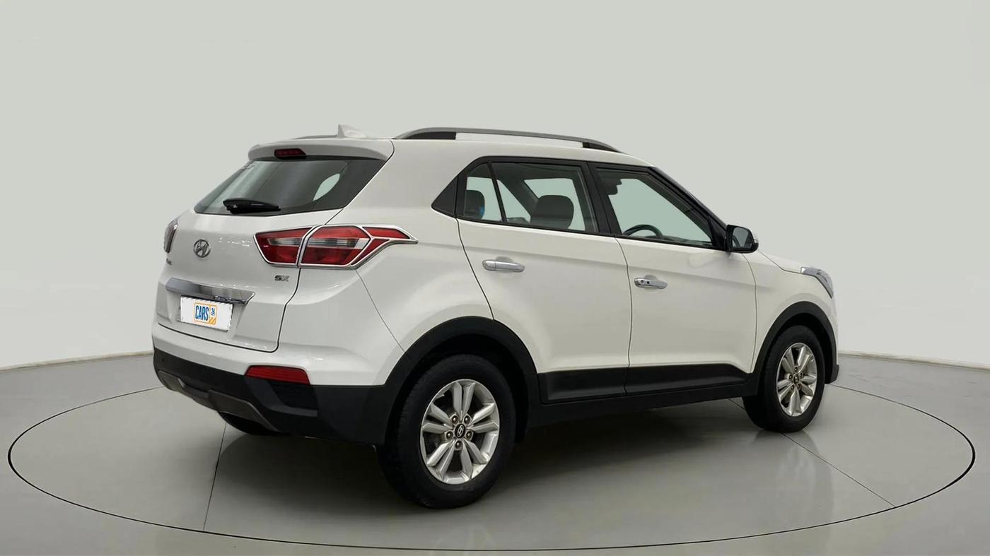 2015 Hyundai Creta SX PLUS 1.6 PETROL, Petrol, Manual, 58,843 km, Right Back Diagonal