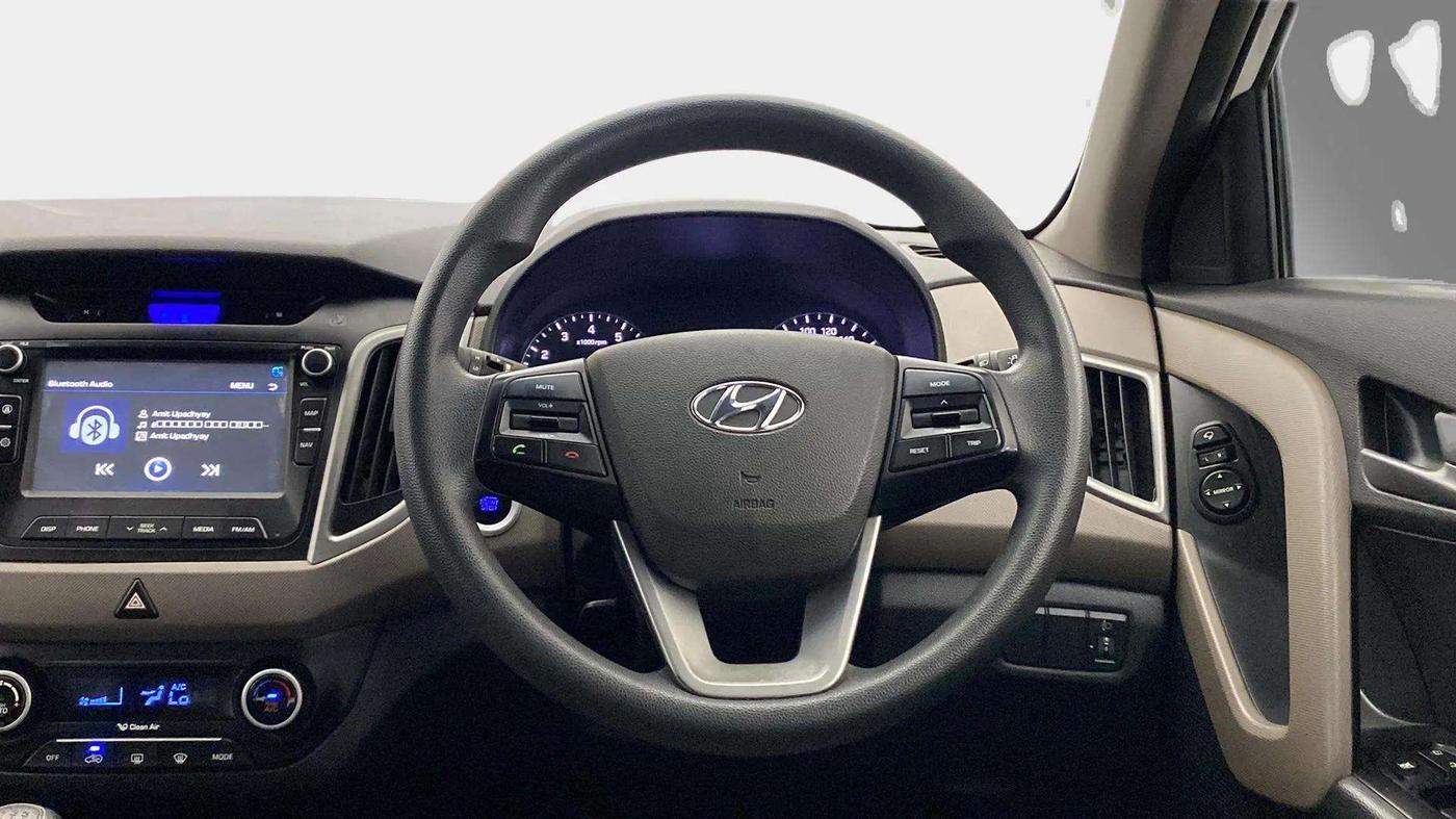 2015 Hyundai Creta SX PLUS 1.6 PETROL, Petrol, Manual, 58,843 km, Steering Wheel Close Up