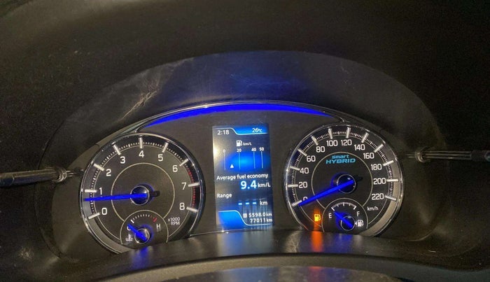 2020 Maruti Ciaz SIGMA 1.5 SHVS MT  PETROL, Petrol, Manual, 77,013 km, Odometer Image