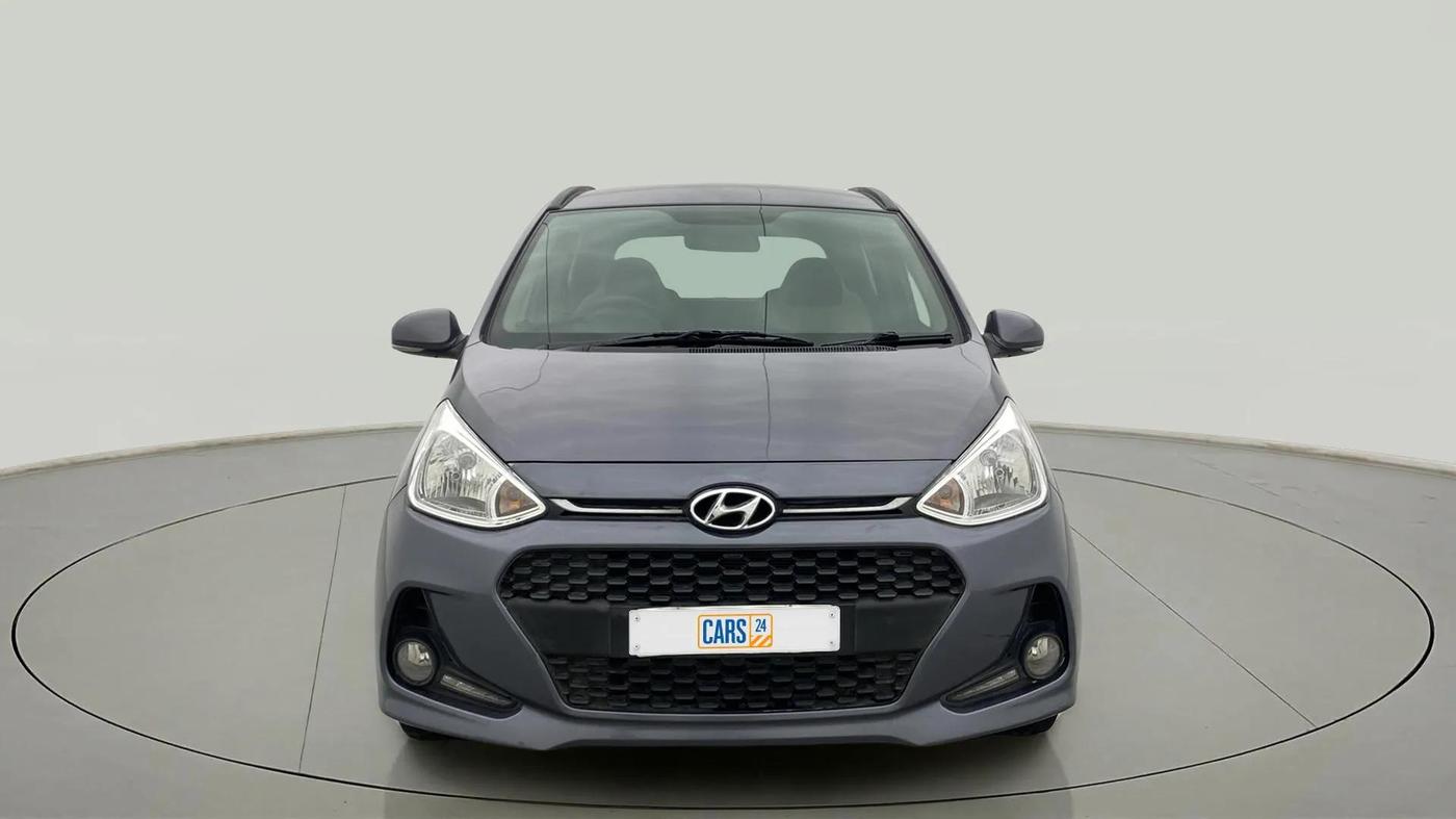 2017 Hyundai Grand i10 SPORTZ (O) 1.2 KAPPA VTVT, Petrol, Manual, 36,676 km, Front