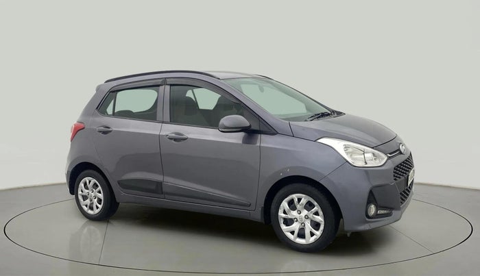 2017 Hyundai Grand i10 SPORTZ (O) 1.2 KAPPA VTVT, Petrol, Manual, 36,976 km, Right Front Diagonal