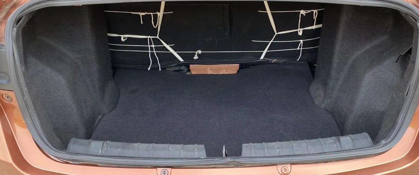 2018 Tata TIGOR XM PETROL, Petrol, Manual, 23,612 km, Boot Inside