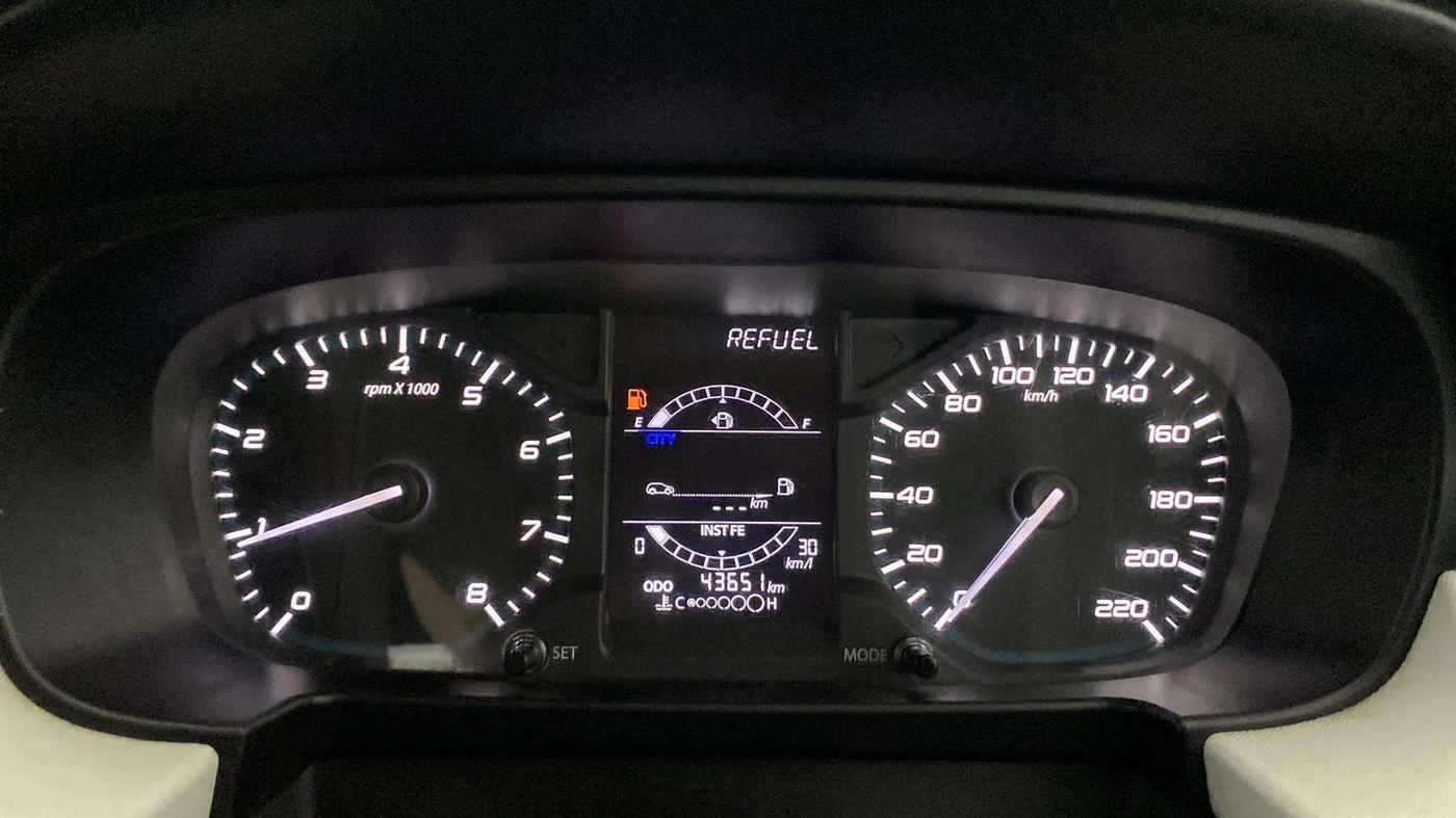 2022 Tata PUNCH PURE MT, CNG, Manual, 43,794 km, Odometer Image