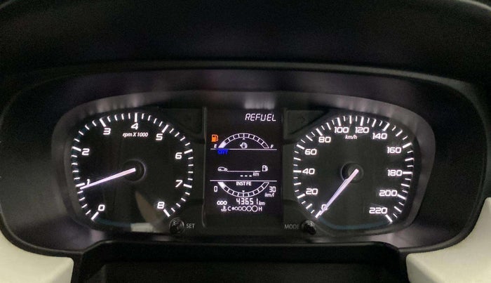 2022 Tata PUNCH PURE MT, CNG, Manual, 43,690 km, Odometer Image